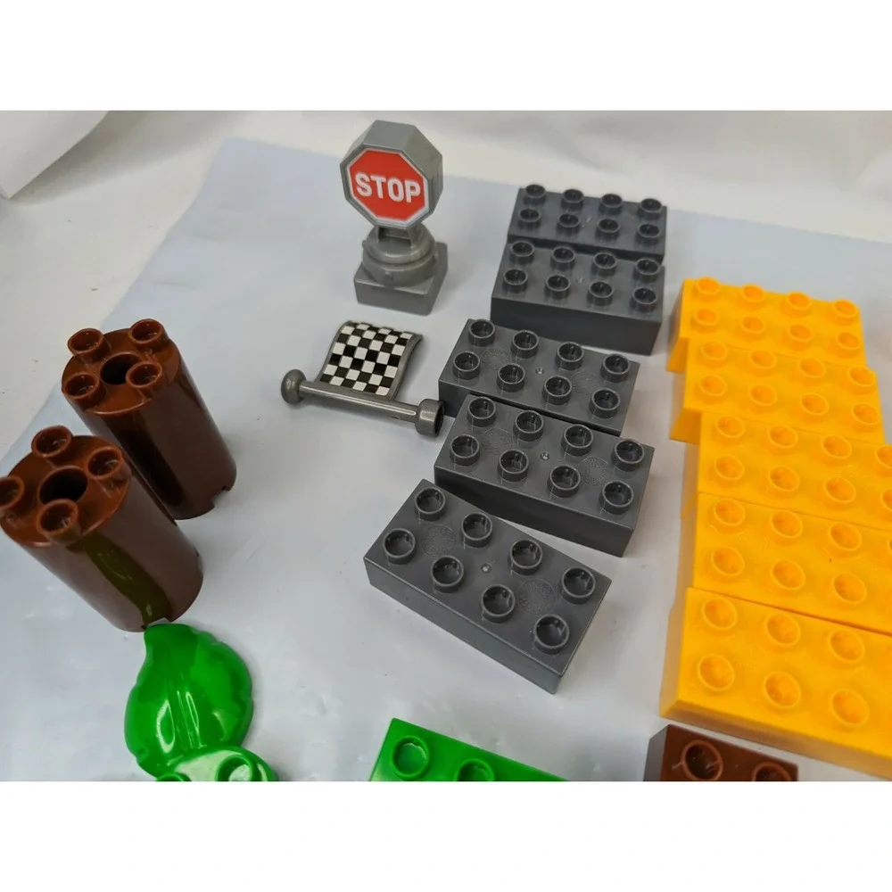 Mega Bloks Replacement‎ Blocks Green Yellow Gray Green